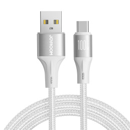 Joyroom Light-Speed Series S-A25 USB-A / USB-C laidas 100W 2m - baltas