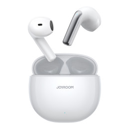 Joyroom Jpods Series JR-PB1 TWS ENC IPX4 belaidės ausinės – baltos