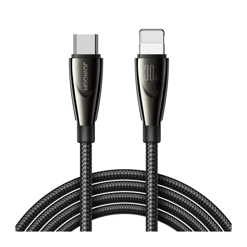 Joyroom Pioneer Series SA31-CL3 USB-C / Lightning 30W 1,2 m laidas – juodas