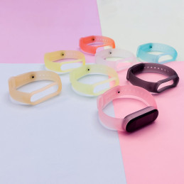 Pakaitinis silikoninis apyrankės dirželis, skirtas Xiaomi Mi Band 5/ 6 aukso