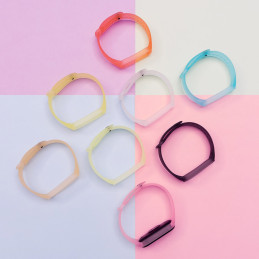 Pakaitinis silikoninis apyrankės dirželis, skirtas Xiaomi Mi Band 5/ 6 aukso