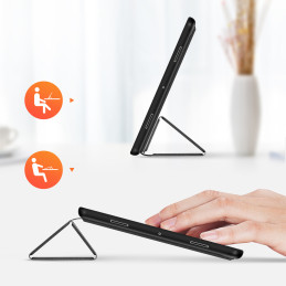 Išmanusis dėklas, skirtas Google Pixel Tablet Dux Ducis Domo - juodas