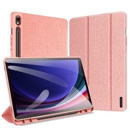 Dux Ducis Domo dėklas su stovu Samsung Galaxy Tab S9 FE - rožinis