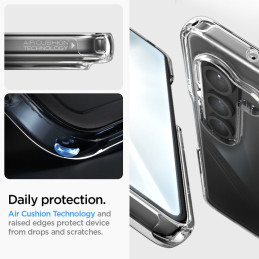 Spigen Ultra Hybrid dėklas, skirtas Samsung Galaxy Z Fold 5 - skaidrus