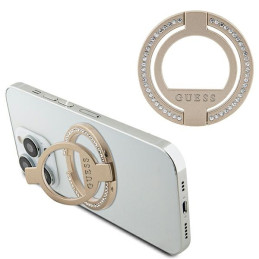 Guess MagSafe Ring Kalnų krištolinis laikiklis - auksinis