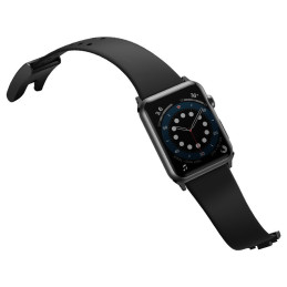„Baseus Slip-Thru Strap Strap Band“ apyrankė, skirta „Apple Watch 3/ 4/ 5/ 6/ SE“, 38 mm / 40 mm juoda (LBWSE-01)