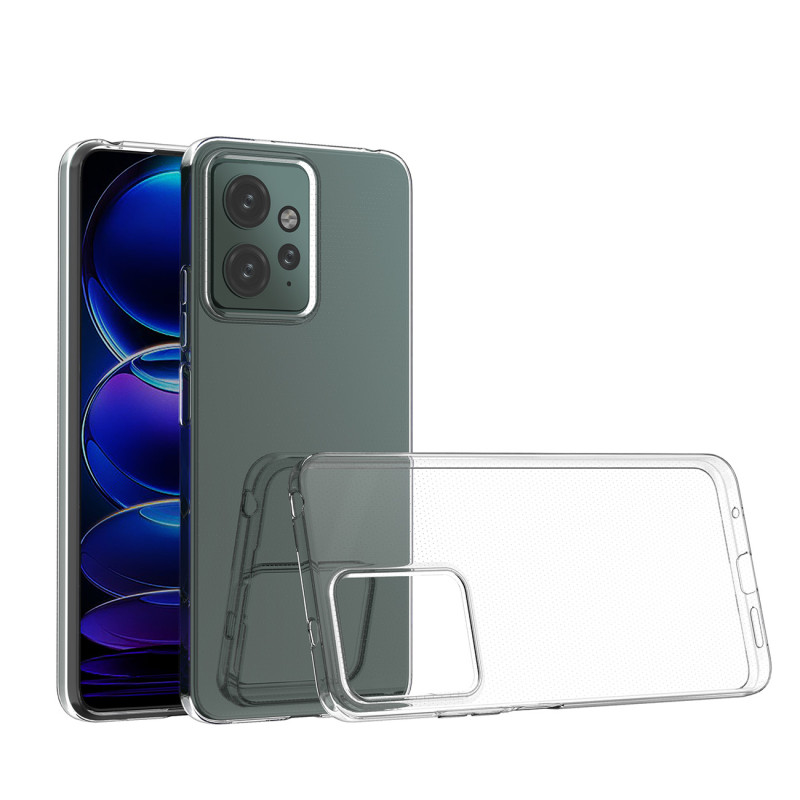 Ultra Clear silikoninis dėklas Xiaomi Redmi 12 skaidrus