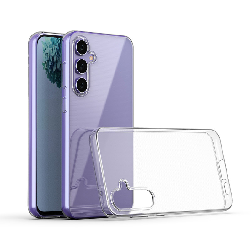 Ultra Clear silikoninis dėklas S23 FE, skaidrus