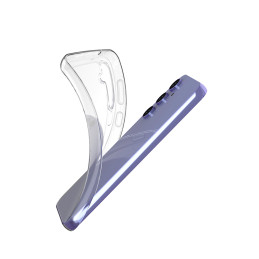 Ultra Clear silikoninis dėklas S23 FE, skaidrus
