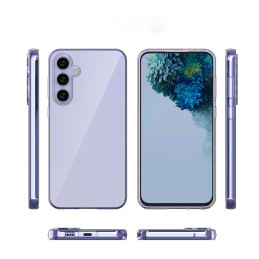 Ultra Clear silikoninis dėklas S23 FE, skaidrus