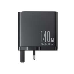 GaN įkroviklis JK Joyroom JR-TCG05UK 140W 3x USB-C USB-A + USB-C / USB-C laidas 240W 1,2m