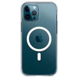Spigen Ultra Hybrid Mag MagSafe dėklas iPhone 12 / iPhone 12 Pro - baltas