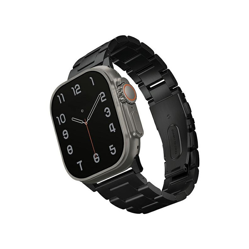Uniq Osta nerūdijančio plieno dirželis, skirtas Apple Watch 1/ 2/ 3/ 4/ 5/ 6/ 7/ 8/ SE/ SE2/ Ultra 42/ 44/ 45/ 49mm – ju...