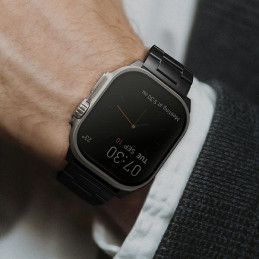 Uniq Osta nerūdijančio plieno dirželis, skirtas Apple Watch 1/ 2/ 3/ 4/ 5/ 6/ 7/ 8/ SE/ SE2/ Ultra 42/ 44/ 45/ 49mm – ju...