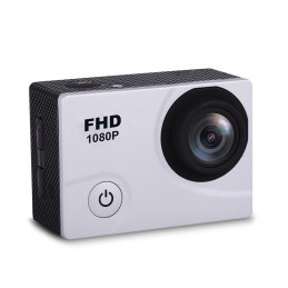 DV2400 Full HD Wi-Fi 12Mpx sportinė kamera, plačiakampė vandeniui atspari + priedai – balta
