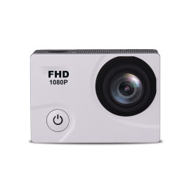 DV2400 Full HD Wi-Fi 12Mpx sportinė kamera, plačiakampė vandeniui atspari + priedai – balta