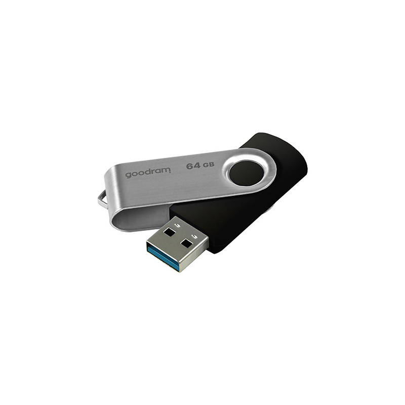 Pendrive 64 GB USB 3.2 Gen 1 UTS3 Goodram – juoda