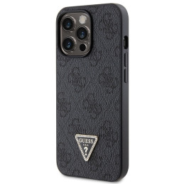 Guess Crossbody 4G Metal Logo dėklas, skirtas iPhone 13 Pro Max - juodas