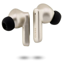 Guess Classic EST TWS Bluetooth ausinės + prijungimo stotelė - auksinė