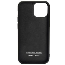 Audi Carbon Fibre Stripe dėklas iPhone 13 Pro Max - juodas