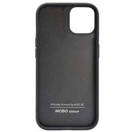 Audi Carbon Fibre Stripe dėklas iPhone 14 - juodas