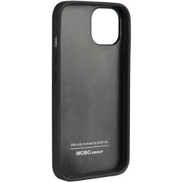 Audi tikros odos dėklas iPhone 12 / iPhone 12 Pro - juodas
