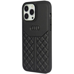 Audi tikros odos dėklas iPhone 13 Pro / 13 - juodas