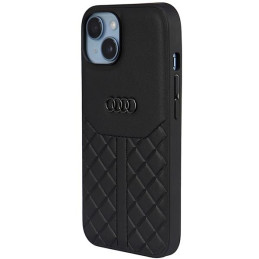 Audi tikros odos dėklas iPhone 14 - juodas