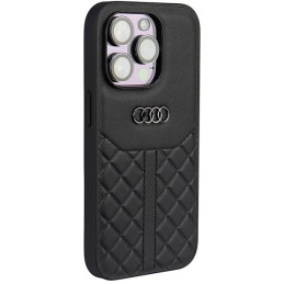 Audi tikros odos dėklas iPhone 14 Pro - juodas
