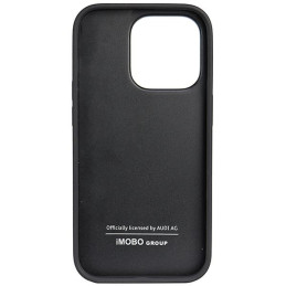 Audi tikros odos dėklas iPhone 14 Pro - juodas