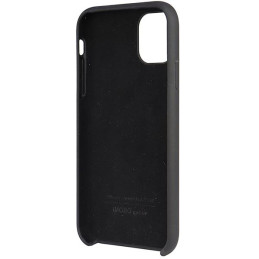 Audi silikoninis dėklas iPhone 11 / Xr - juodas