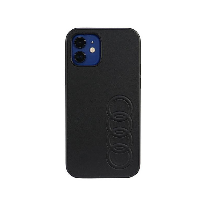 Audi sintetinės odos dėklas iPhone 11 Pro - juodas