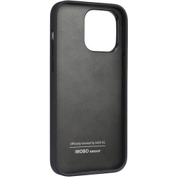 Audi sintetinės odos dėklas iPhone 14 Pro Max - juodas