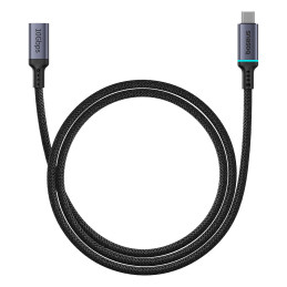 Baseus B0063370C111-01 USB-C – USB-C 4K 60Hz 100W 10Gb/ s laidas 1m – juodas