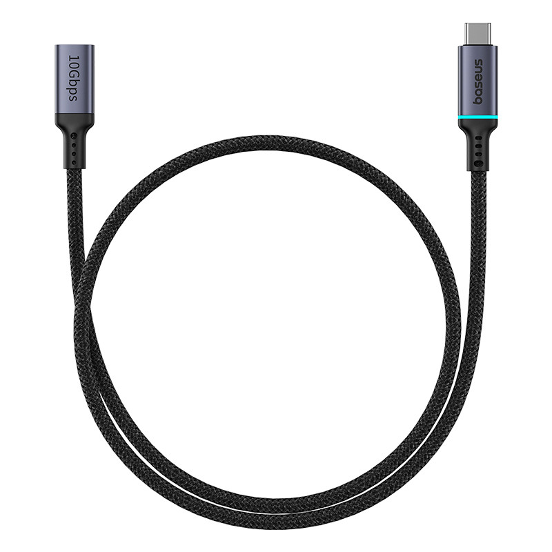 Baseus B0063370C111-00 USB-C – USB-C laidas 4K 60Hz 100W 5A 10Gb/ s 0.5m – juodas