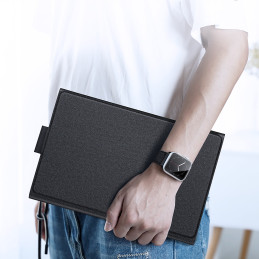 Dux Ducis Bluetooth klaviatūros dėklas (TK serija), skirtas Samsung Tab S9 Ultra – juodas