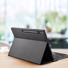 Dux Ducis Bluetooth klaviatūros dėklas (TK serija), skirtas Samsung Tab S9 Ultra – juodas