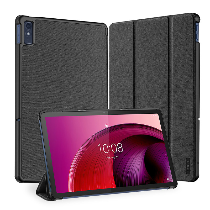 Dux Ducis Domo išmanusis miego dėklas Lenovo Tab M10 10.6& 39 & 39 planšetiniam kompiuteriui - juodas
