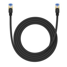 Baseus greito interneto kabelis RJ45 cat.7 10Gbps 2m pintas juodas