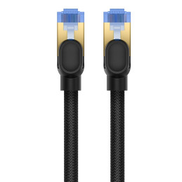 Baseus greito interneto kabelis RJ45 cat.7 10Gbps 2m pintas juodas