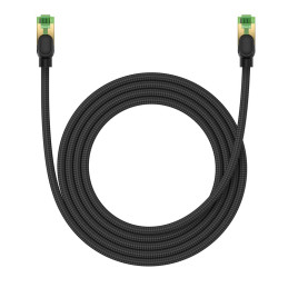 Baseus greitas RJ45 kat. 8 40Gbps 2m pinti juodi