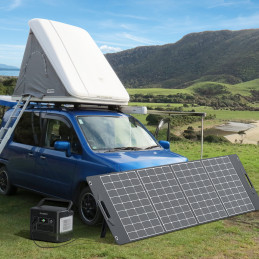 400W Choetech SC017 saulės įkroviklis - juodas