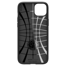 Spigen Liquid Air dėklas, skirtas iPhone 15 - matinė juoda