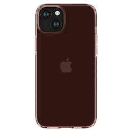 Spigen Crystal Flex dėklas iPhone 15 Plus - rožinis ir skaidrus