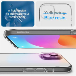 Spigen Crystal Flex dėklas iPhone 15 Plus - skaidrus
