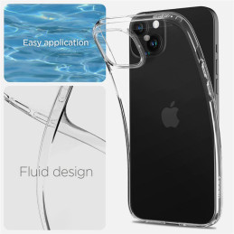 Spigen Crystal Flex dėklas iPhone 15 Plus - skaidrus