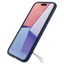 Spigen Liquid Air dėklas iPhone 15 Plus - mėlynas