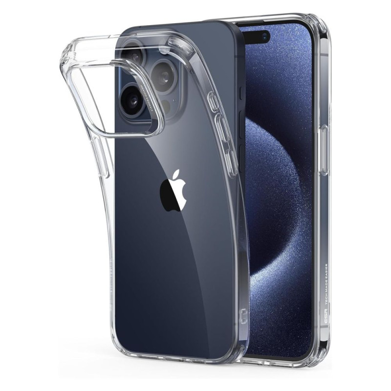 ESR Project Zero dėklas iPhone 15 Pro Max - skaidrus