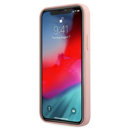 Guess Silicone Vintage dėklas iPhone 12 mini - rožinė ir žalia