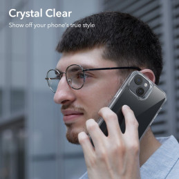 ESR Ice Shield dėklas iPhone 15 Plus - skaidrus